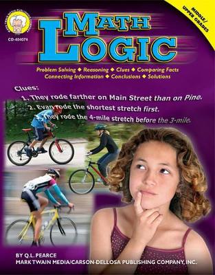 Book cover for Math Logic, Grades 6 - 12