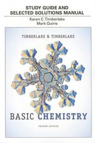 Cover of Study Guide and Selected Solutions Manual for Basic Chemistry