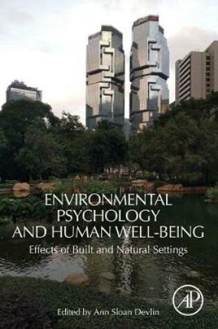 Cover of Environmental Psychology and Human Well-Being