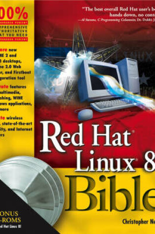 Cover of Red Hat Linux 8 Bible