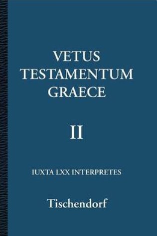 Cover of Vetus Testamentum Graece II 2/3