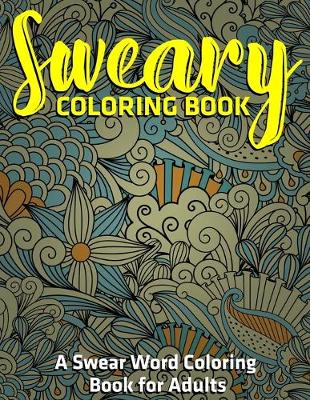Book cover for Sweary coloring book