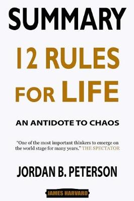 Book cover for Summary 12 Rules for Life