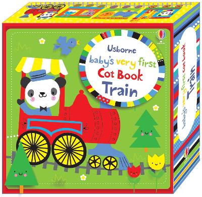 Book cover for Baby's Very First Cot Book Train