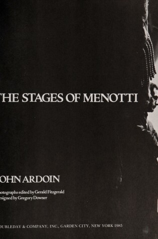 Cover of Stages of Menotti