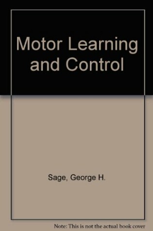 Cover of Motor Learning and Control