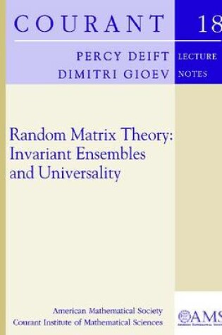 Cover of Random Matrix Theory