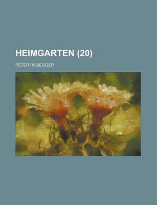 Book cover for Heimgarten (20 )