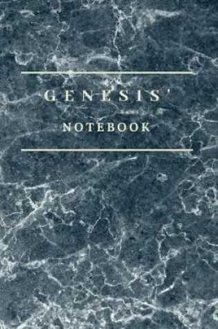 Cover of Genesis' Notebook