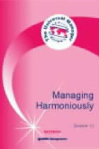 Cover of Managing Harmoniously