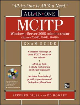 Book cover for MCITP Windows Server 2008 Administrator All-in-one Exam Guide