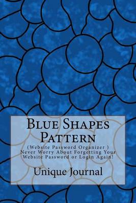 Book cover for Blue Shapes Pattern