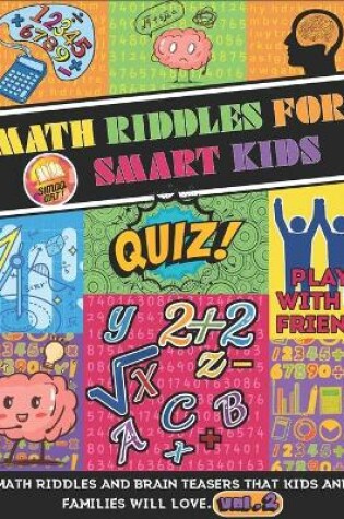 Cover of Math Riddles for Smart Kids