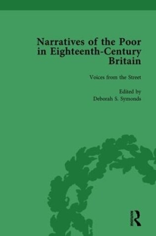 Cover of Narratives of the Poor in Eighteenth-Century England Vol 2