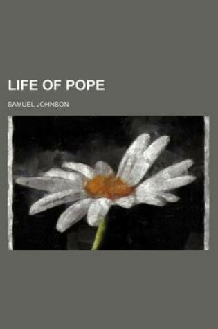 Cover of Life of Pope