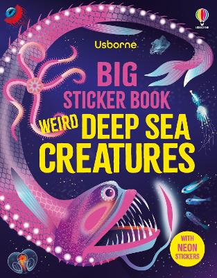 Book cover for Big Sticker Book Weird Deep Sea Creatures