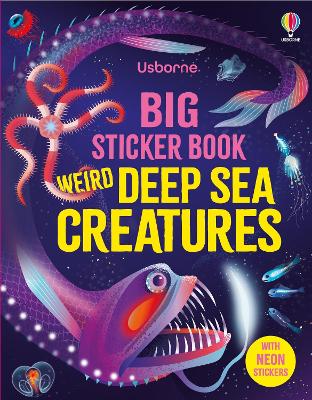 Cover of Big Sticker Book Weird Deep Sea Creatures