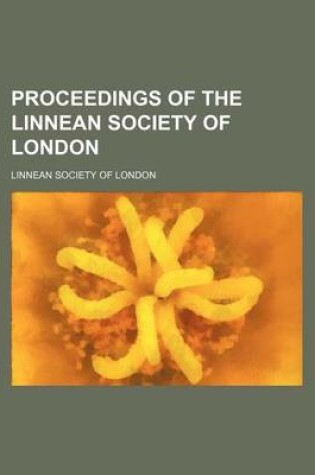 Cover of Proceedings of the Linnean Society of London