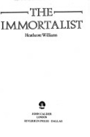 Cover of Immortalist