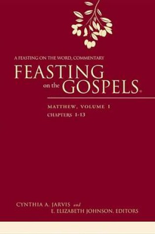 Cover of Feasting on the Gospels--Matthew, Volume 1