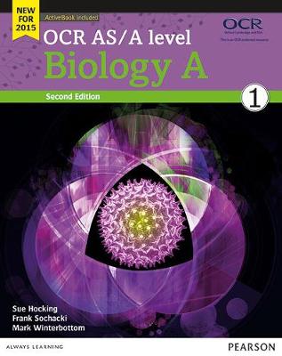 Book cover for OCR AS/A level Biology A Student Book 1 + ActiveBook