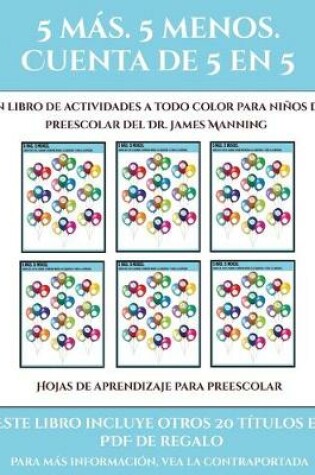 Cover of Hojas de aprendizaje para preescolar (Fichas educativas para niños)