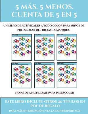 Cover of Hojas de aprendizaje para preescolar (Fichas educativas para niños)