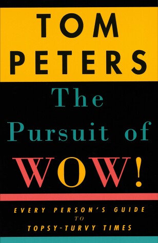 Book cover for The Pursuit of Wow!