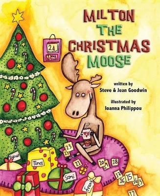 Book cover for Milton the Christmas Moose