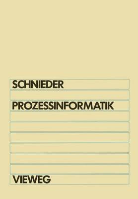 Book cover for Prozeßinformatik