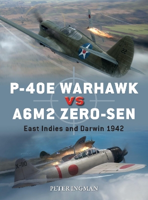 Cover of P-40E Warhawk vs A6M2 Zero-sen