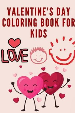 Cover of Valentine's Day Coloring Book for Kids