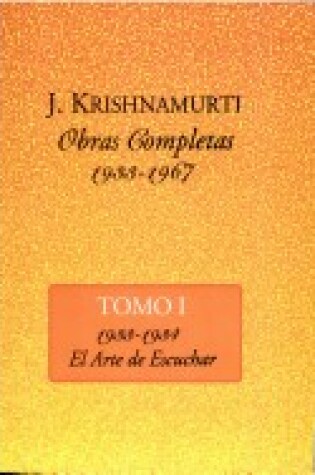 Cover of The Collected Works of J. Krishnamurti