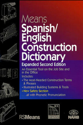 Cover of Means Diccionario Ingles/Espanol de la Construccion