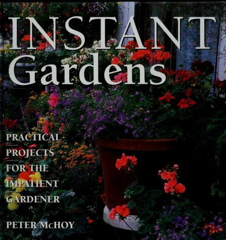 Book cover for Instant Gardens
