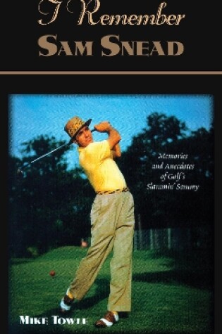 Cover of I Remember Sam Snead