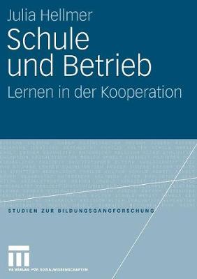 Cover of Schule Und Betrieb
