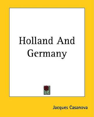 Book cover for Holland and Germany