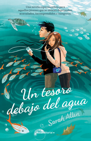 Book cover for Un tesoro debajo del agua / Breathing Underwater