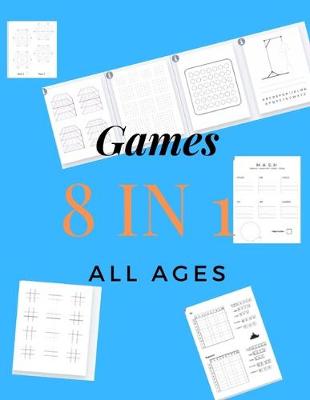 Book cover for Games 8 in 1 All ages