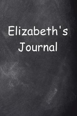 Cover of Elizabeth Personalized Name Journal Custom Name Gift Idea Elizabeth