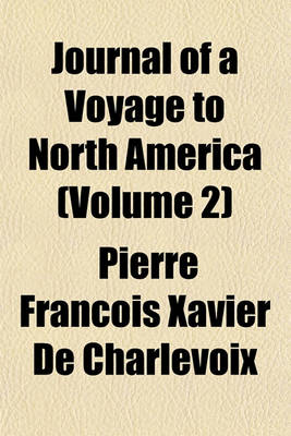 Book cover for Journal of a Voyage to North America (Volume 2)