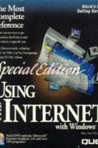 Cover of Using the Internet with Windows 95