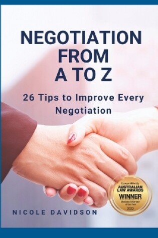 Cover of Negotiation from A to Z (2nd ed.)