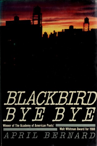 Cover of Blackbird Bye Bye