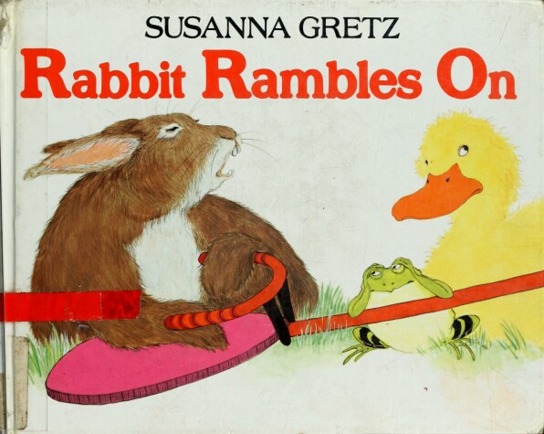 Book cover for Rabbit Rambles on