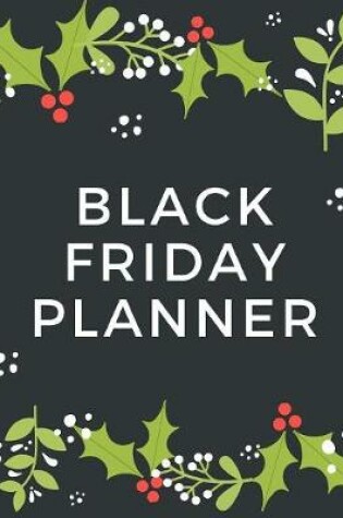 Cover of Black Friday Planner