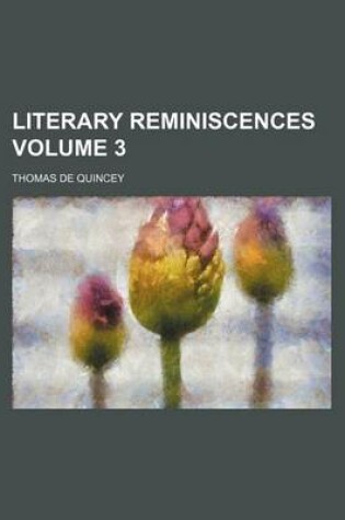 Cover of Literary Reminiscences Volume 3