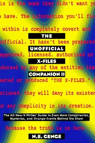 Cover of Unofficial X-Files Companion