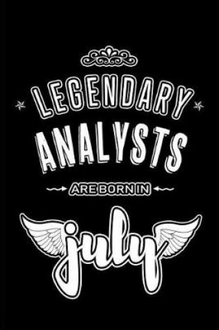 Cover of Legendary Analysts are born in July